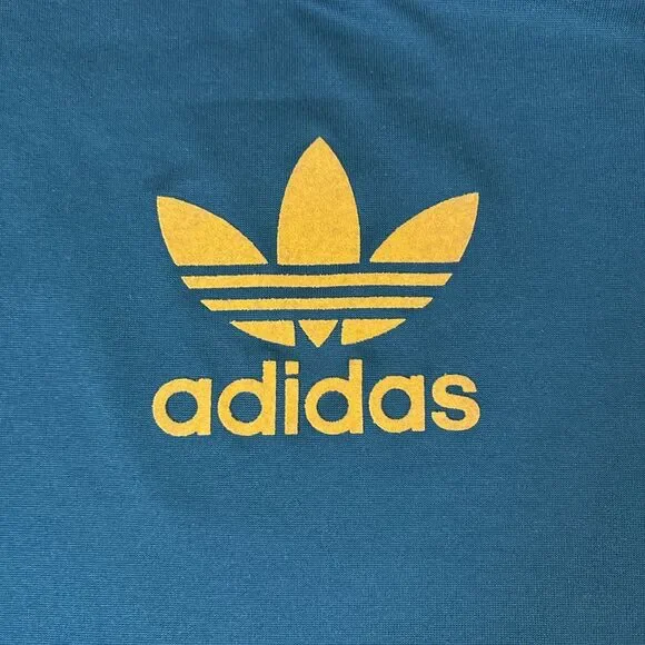 Vintage Adidas v Neck Soccer Jersey Blank Mens XXL 2XL Short Sleeve - Picture 6 of 6